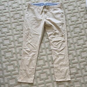 Peter Millar Cream 5 Pocket Chinos Size 40
